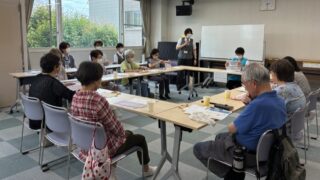 高齢者介護者向け講話でお話してきました